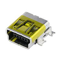 Molex 67503-1230 ຕົວເຊື່ອມ Mini USB Type B Connectors USB MiniB SMT Rcpt W pt WO/pg 30u Au 4ckt