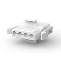 AMP Connectors - TE Connectivity 1-480727-0 ກອງປະກອບປະຕູປະຕູ PLUG HOUSING 4P NAT