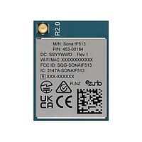 Ezurio 453-00184R ໂມດູນເວີເລດ Module, Sona IF513, 1216, MHF4L, Tape and Reel