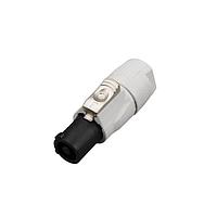 REAN RCAC3O-G-001-L-0 ປຸ່ມອອກພະລັງ AC REAN Cable end - power G series ສີເທົາ, ພະລັງອອກ - ໃຫຍ່ 10-13 mm - UL1977, ຈຳນວນຫຼາຍ