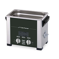 Cole parmer EW-59989-51 ເຄື່ອງເຮັດຄວາມສະອາດ Ultrasonic ດ້ວຍຄວາມຮ້ອນແລະພະລັງງານທີ່ປ່ຽນແປງໄດ້ (2.8L; 37 or 80 KHz)