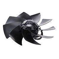ebm-papst A2D250-AI02-01 ພັງລົມ Axial AC Axial Fan, 250x250x72mm, 400VAC, 140W, 2650RPM, 150Pa, Ball, IP44
