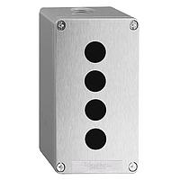 SCHNEIDER XAPG39704SBP ກ້ອງປ່ຽນ / ປົກກັນກ້ອງປ່ຽນ ກ້ອງຫຼັກເຫຼັກ 4 ປຸ່ມ