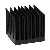 Advanced Thermal Solutions ATS-55230W-C1-R0 ອຸປະກອນລະບາບຄວາມຮ້ອນ BGA, X-CUT, ແກ້ວສີ່ແຂວງ, ກະແພບຄວາມຮ້ອນ 2 ດ້ານ, ສີດຳ, 23x23x24.5mm