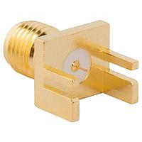 Amphenol RF 901-10044-6RFX ຕູ້ເຊື່ອມຕໍ່ PCB SMA End Launch PCBJack, 50 Ohm