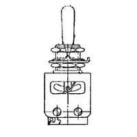Honeywell 13AT2 ສະຫນັບສະຫນູນ Toggle SW DPDT 3POS SOLD TERM STD LVR