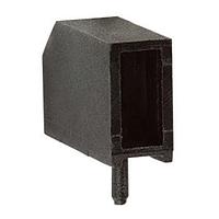 BIVAR H-2RV-5 ອຸປະກອນຕິດຕັ້ງ LED ຖືກ LED 2 X 5mm ລະດັບດຽວ ສີດຳ