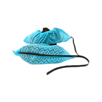 Bosch Static BSC-U32 ການປົກຫຸ້ມຂອງເກີບ Anti Skid ທີ່ບໍ່ແມ່ນແສ່ວສີຟ້າທີ່ມີໂບສີດໍາ