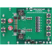 Microchip Technology EV93M52A ບອດປະເມີນຜູ້ຄວບຄຸມ Switching Controller MIC21LV33