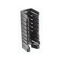 Aavid 573902B03900G ອຸປະກອນລົງສະບັບປະເພດຮອບຄວາມຮ້ອນສໍາລັບ TO-220, ຕັ້ງຕົ້ນ, ສີດຳອານອດິດ, 38.1x12.7x12.70mm