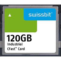 Swissbit SFCA120GH3AA2TO-I-OC-22P-STD ບັດ CFast ອຸດສາຫະກຳ CFast Card, F-66, 120 GB, PSLC Flash, -40C ຫາ +85C