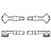 AMP Connectors - TE Connectivity 1081829-1 ສາຍສັນຍານ RF MICRO MIN SMT