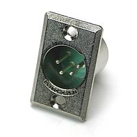 Switchcraft D4M ຕົວເຊື່ອມ 4 ຂາ ຜູ້ຊາຍ RECEPT