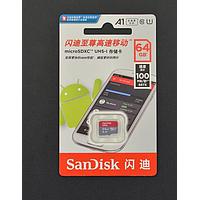 DFRobot FIT0642 ບັດ MicroSD ບັດຈຳຫຼັກ MicroSD 64GB Class10 100MB/S