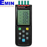 OMEGA HH520 ເຄື່ອງວັດແທກອຸນຫະພູມເຄື່ອງບັນທຶກຂໍ້ມູນມືຖື 4 ຊ່ອງ (-200 to 1372 °C, Types J,KT,E)