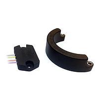 Amphenol Piher PS2P-ARC-CE-M008-A-45S-05 ຕົວຈັດຕຳແໜ່ງວົງກົມ Hall Effect ARC Angular Sensor, 12 bit Redundant, Absolute, 5VDC, Analog output, 45 Deg, Wire leads, ບໍ່ຕິດຕໍ່ກັບແມ່ແລງສາມາດລົງມືໄດ້, ລວມມີແມ່ແລງລະດັບ 31mm, -40C ຫາ +125C