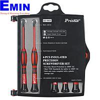 Proskit SD-9805 6Pcs Insulated Precision Screwdriver Set (165mm)
