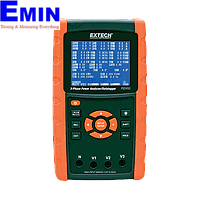 EXTECH PQ3450 3-Phase Power Analyzer/Datalogger (3000A, ຕົວບັນທຶກຂໍ້ມູນ)