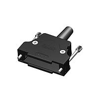 Molex / FCT 173111-0497 D-Sub Backshells FCT HOOD S3 0 DEG PLSTC W