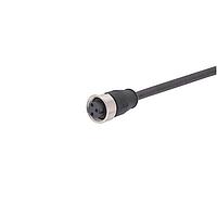 HARTING 21349700394030 ເຄັບເລັດ Ethernet / ເຄັບເຄືອກຂ່າຍ 7/8" 2PIN FML STRT SNGL END 3.0M PUR