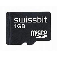 Swissbit SFSD1024N1AS1TO-E-DF-221-STD ບັດ MicroSD ອຸດສາຫະກຳ microSD Card, S-600u, 1 GB, SLC Flash, -25C ຫາ +85C