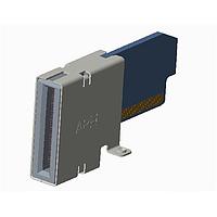 Amphenol FCI ME2008430501211 Headers Mini Cool Edge Gen 4 06mm 84pin orthogonal 1x1 8655mm offset without screw