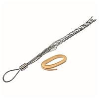 Klein Tools KSSK125-1 ອຸປະກອນຍຶດສາຍແລະອຸປະກອນເສີມ Slack-Pulling Grips, 16-Inch, Offset Flexible Eye