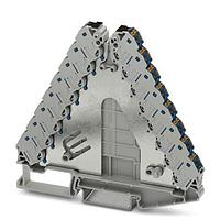 PHOENIX CONTACT 3270227 ບລັອກຕໍ່ສາຍບົດບັດ DIN PTRVB 8-PV /BU