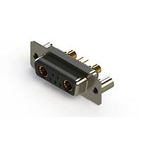 EDAC 628-7W2-624-4TB ຕົວເຊື່ອມຕໍ່ Mixed Contact D-Sub Connectors Vertical Combo Dsub