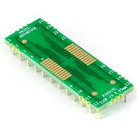 Chip Quik PA0019C ອາແດບເຕີ SSOP-24 ເປັນ DIP-24 SMT Adapter (0.65 mm pitch) Compact Series