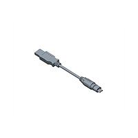 Amphenol LTW MUB20ML-NAML-QA001 ຕົວເຊື່ອມຕໍ່ MIL Spec ວົງມົນ USB, Micro B 2.0, ພລາສຕິກ, 1.8A+1A, ຕົວເຊື່ອມຕໍ່ໂຕຜູ້, ຊື່ຫາຊື່, Snap-in, Overmolded ສອງປາຍ, ຄວາມຍາວ 1000mm, IP67