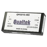 Qualtek Electronics QPDD10-48S3.3 ອຸປະກອນຈຳໜ່າຍພະລັງງານປ່ຽນແປງ 3.3V 3A 10W DCDC SINGLE OUTPUT