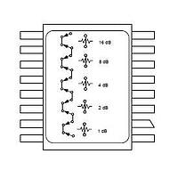 MACOM AT-263-PIN ດິຈິຕອນ ອັດຕິວເນຕ້າ DC-2.0GHz 5 bit Atten:31dB 1dB steps