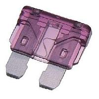 KS Terminals FATC-3A-VIOLET ຟິວເບລເຟືອດ ຟິວອະໂຕ້ແລະໄຟຟ້າແຮງຕ່ຳ, 3A AC, 32V DC