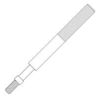 NorComp 160-000-050R031 ທັມບສກຣູ 4-40 ຜູ້ຍິງ THMBSCRW ການຄຸດນິເຄວ