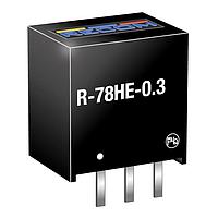 RECOM Power R-78HE5.0-0.3 ບໍ່ມີການແຍກຕ່າງ / PoL 0.3A DC/DC-Converter INNOLINE' SIP3 reg