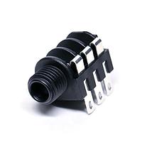 NEUTRIK NMJ3HF-S ປະກອບໂທລະສັບ 1/4" STEREO UNSWITCH FULL THREAD NOSE