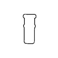 AMP Connectors - TE Connectivity 8-324485-1 ຝາສຸດສາຍສີແດງ 0.080 -0 .115