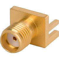 Amphenol SV Microwave 2985-6038 ຕູ້ຕໍ່ PCB SMA F Edge Launch Conn RECEP. 50 OHMS