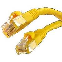 AIM-Cambridge / Cinch Connectivity Solutions 73-7795-3 Cat 5e ເຫຼືອງ 3'