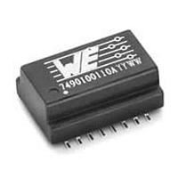 Wurth Elektronik 749014018 LAN WE-LAN 10/100 Base-T 1Port SMD Transfrme