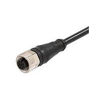 Molex 1200656483 ເສັ້ນສາຍອ່ານສະເຫຼີມ / ເສັ້ນສາຍກະທົບ CSE M12 5P AC FE STR WSOR 20M SE UNSH BK