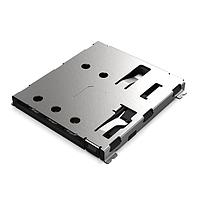 GCT (Global Connector Technology) SIM8066-6-1-14-01-A ກາດເຊື່ອມຕໍ່ 1.44mm Nano SIM ມີກະແຈແລະສະຫນັບ