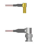 Amphenol Custom Cable Q-2S00F000H012i ສາຍສະບັບ RF SMA-RJB/BNC-RP G142 12I