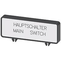 SIEMENS 3LD93461A ປ້າຍລາຍງານອົງການ Extra rating plate