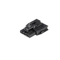 Molex 105307-1204 ຮາກຮອງ Receptacle NanoFit TPA Recp Hsg ແຖວດຽວ 4Ckt ສີດຳ