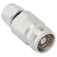 Amphenol RF AD-4310J225P-1 ຕົວແປ RF - ລະຫວ່າງຊຸດ 2.2/5 ເປັນປລັກ ເຖິງ 4.3/10 ແຈັກ Adapter