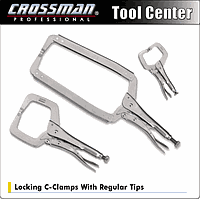 Crossman 94-258 Locking C-Clamps (CR18,18 inch/ 455mm)