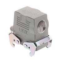 AMP Connectors - TE Connectivity T1270102121-000 ຝາປົກປ້ອງ Hood Steel Locking PG21 Side Entry