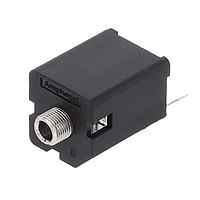 Amphenol Audio ACJM-MV35-2S ປະຕູໂທລະສັບ 3.5mm Mono Vertical PCB Jack
